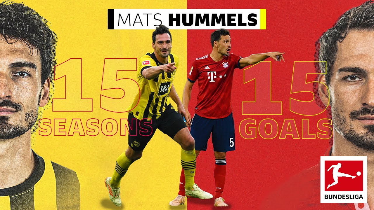 Mats Hummels - 15 Seasons, 15 Goals